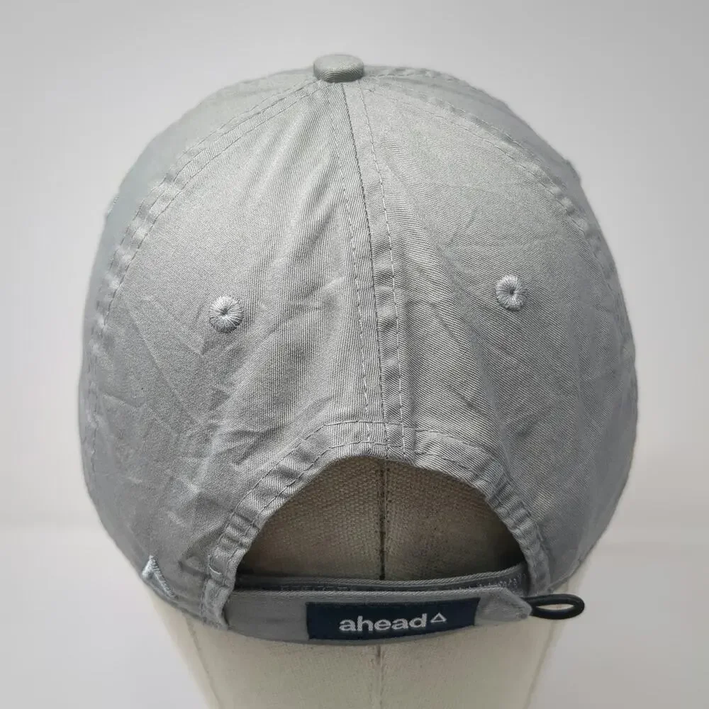 ahead Baseball Cap Gray One Size Dewar's ESTD 1846 Logo Embroidery Cotton Hat